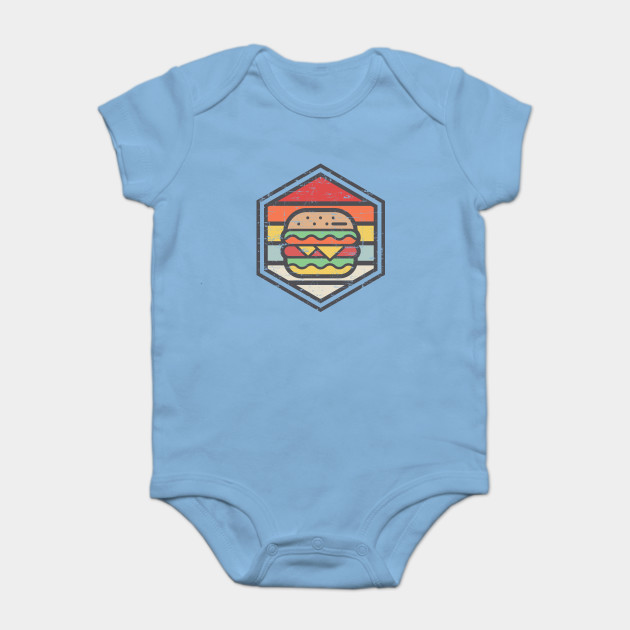Retro Badge Burger Light